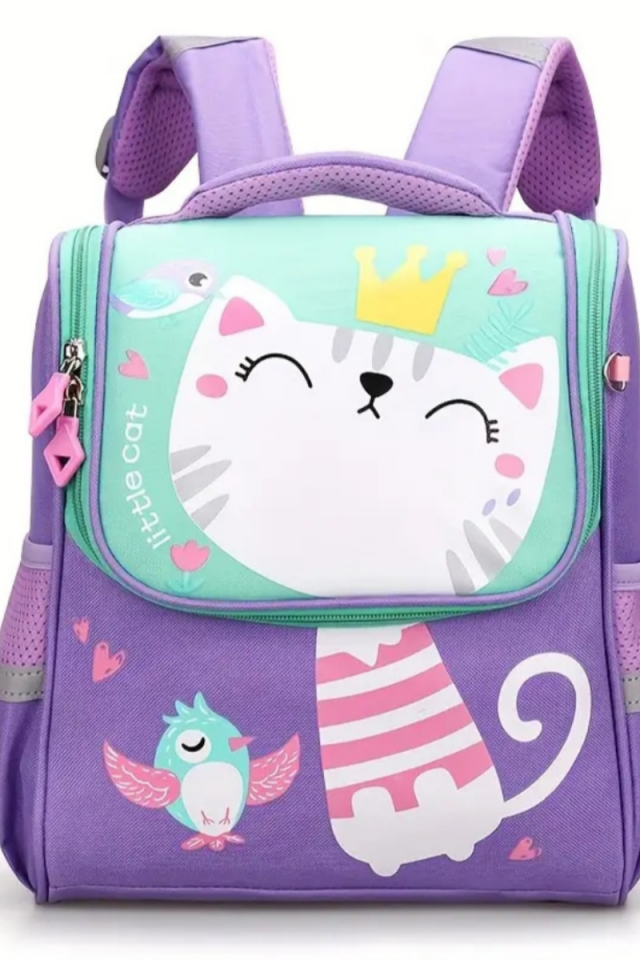 Mor/Yeşil Okul Çantası