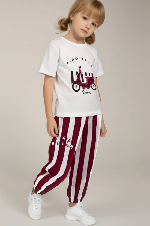 CIAO BELLA KIZ ÇOCUK ALT ÜST TAKIM