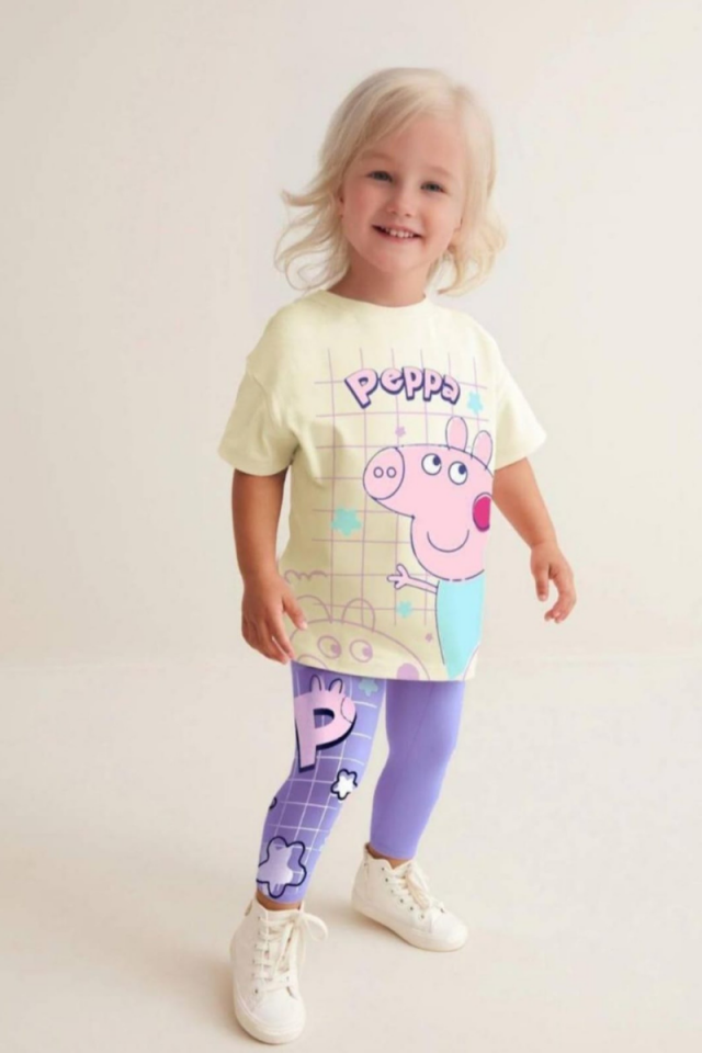 Peppa Pig Alt Üst Takım