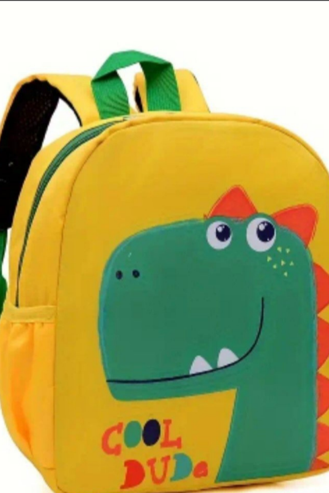 Sarı Dinozor Kreş Çantası
