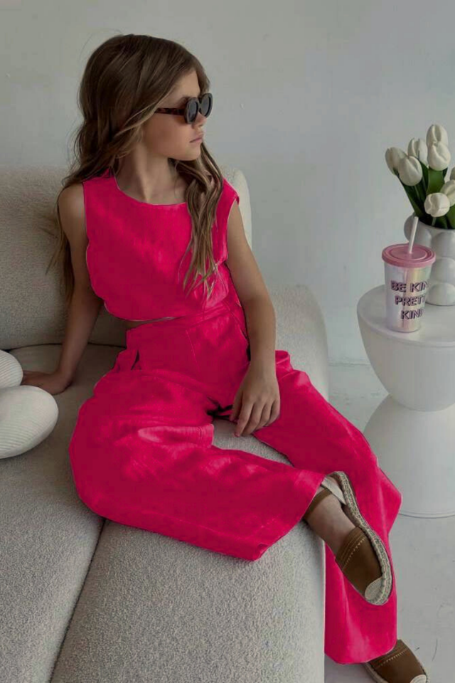 Pembe Keten Takım